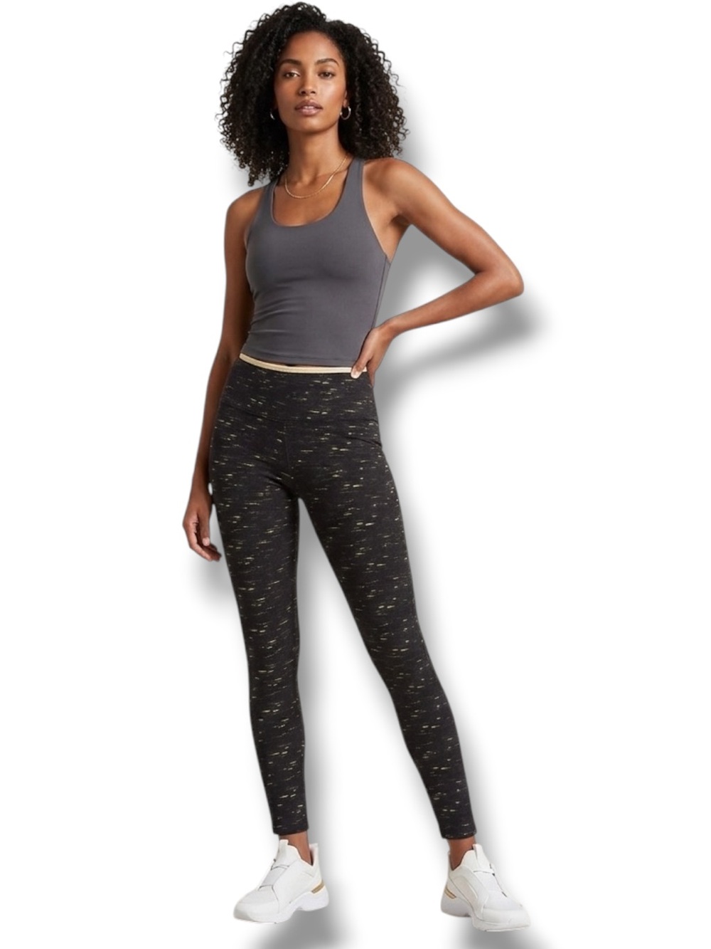SHOSHO Leggings Space-Dye Athleisure - Size Large 🍭